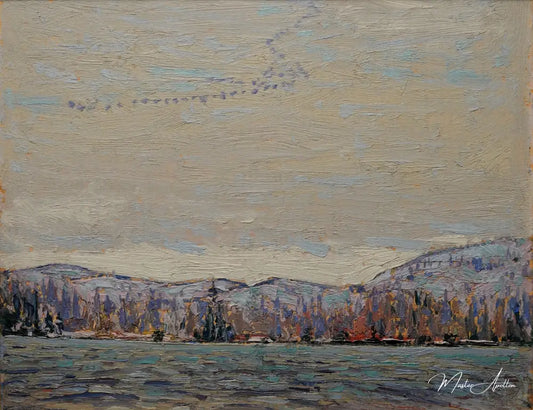 Oies sauvages : "Sketch for Chill November" - Tom Thomson - Reproductions de tableaux et peintures haut de gamme