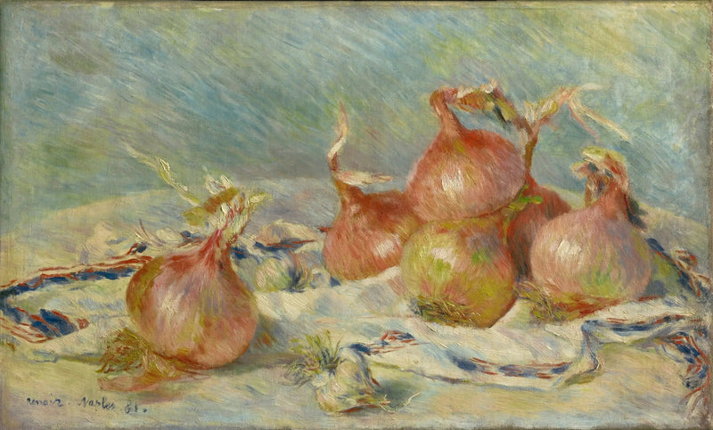 Zwiebeln - Pierre-Auguste Renoir