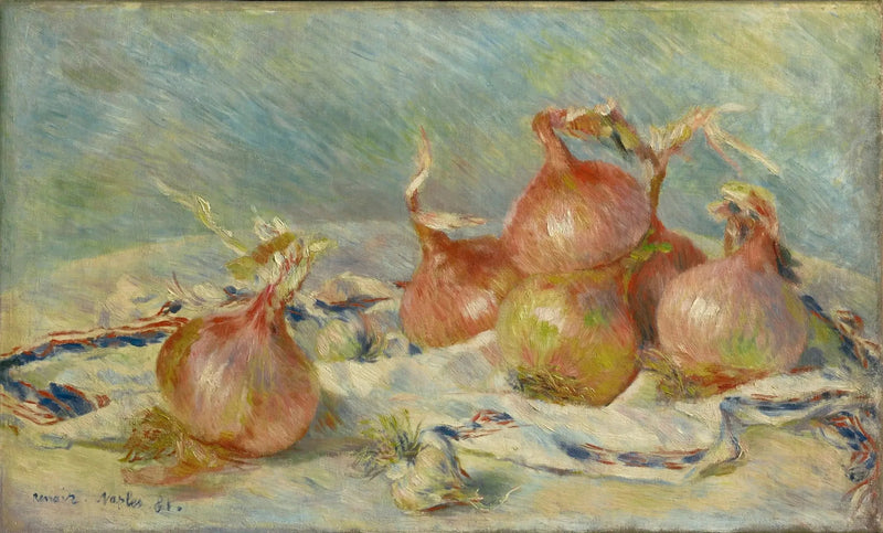 Zwiebeln - Pierre-Auguste Renoir