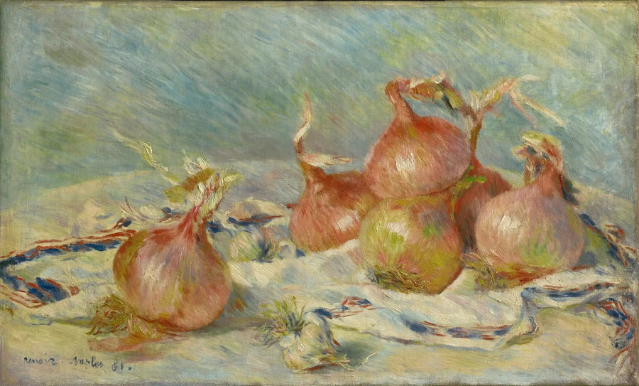 Zwiebeln - Pierre-Auguste Renoir