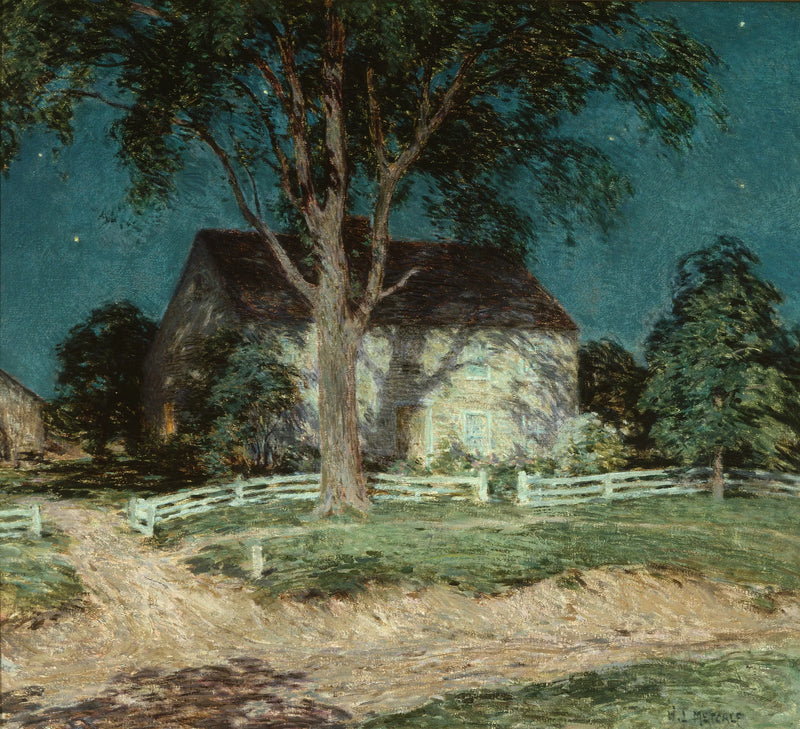 Altes Bauernhaus Connecticut - Willard Metcalf