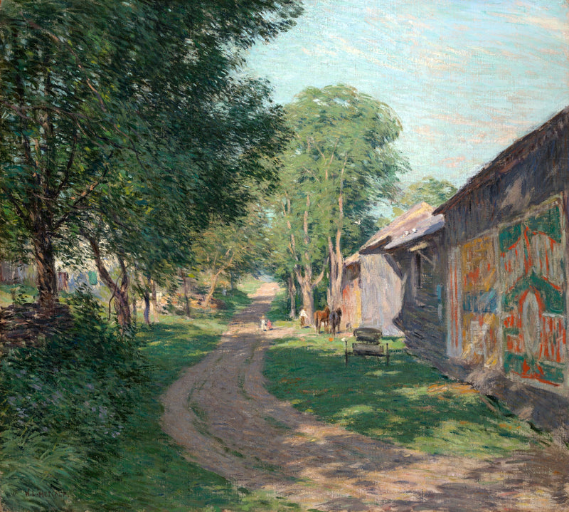 Schatten des Johannestages - Willard Metcalf