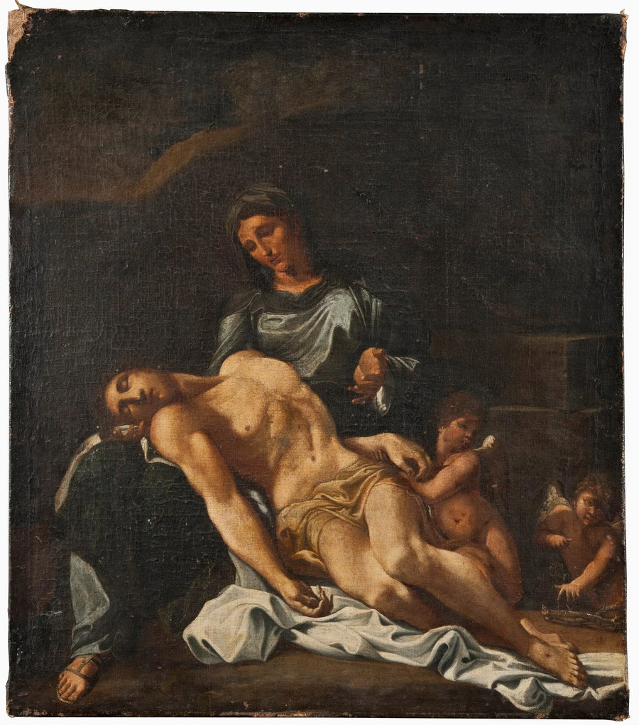 Umgestellt bis NM 7172. Pietà - Annibale Carracci