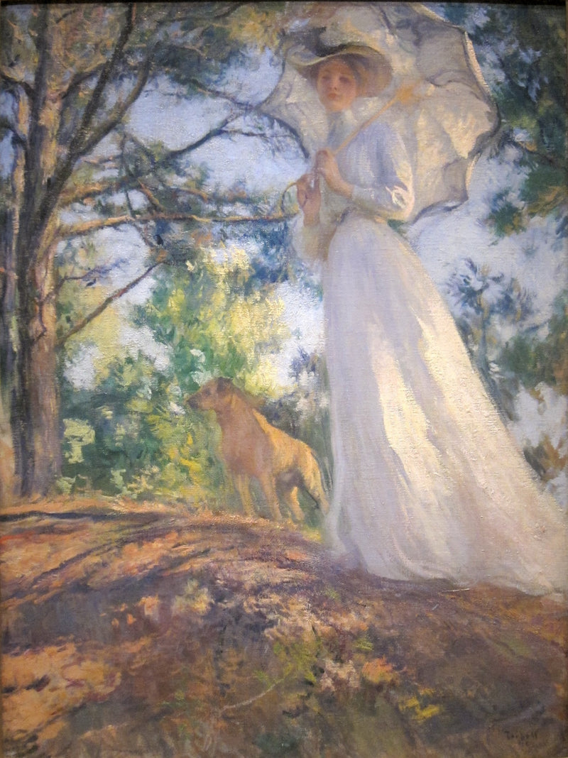 Auf dem Bos’n’s Hill - Edmund Charles Tarbell