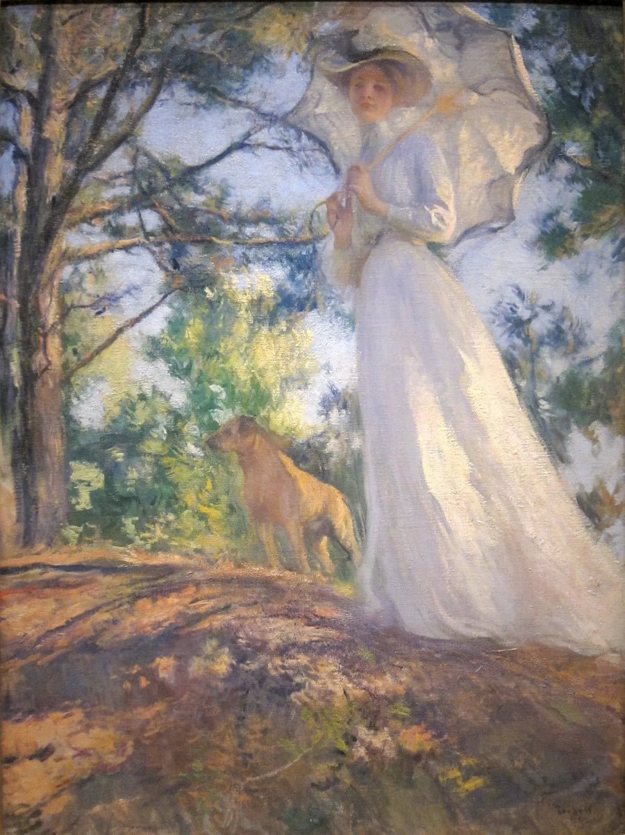 Auf dem Bos’n’s Hill - Edmund Charles Tarbell