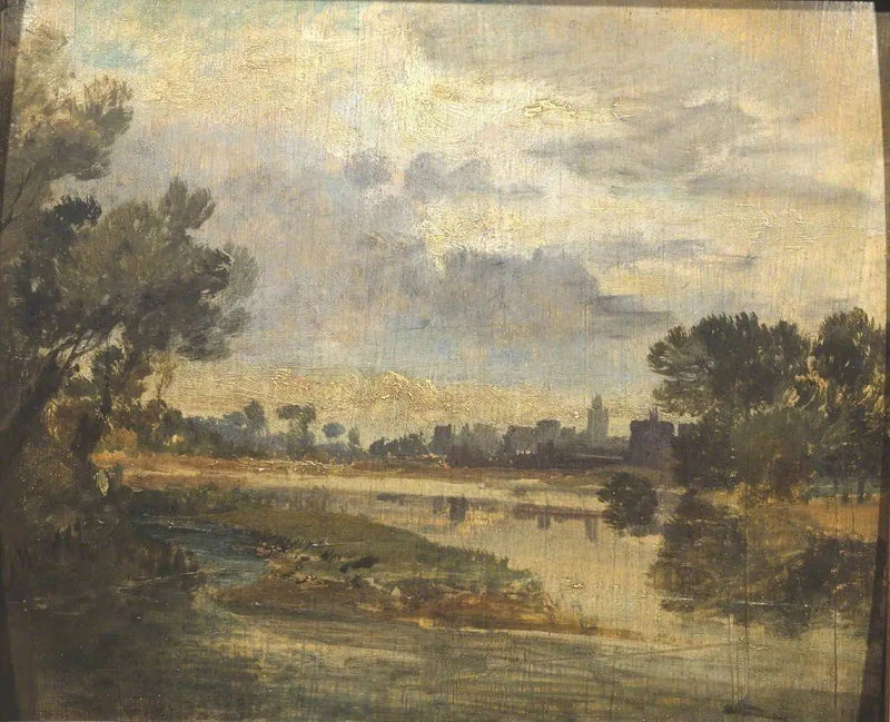 An der Themse (?) - J. M. W. Turner