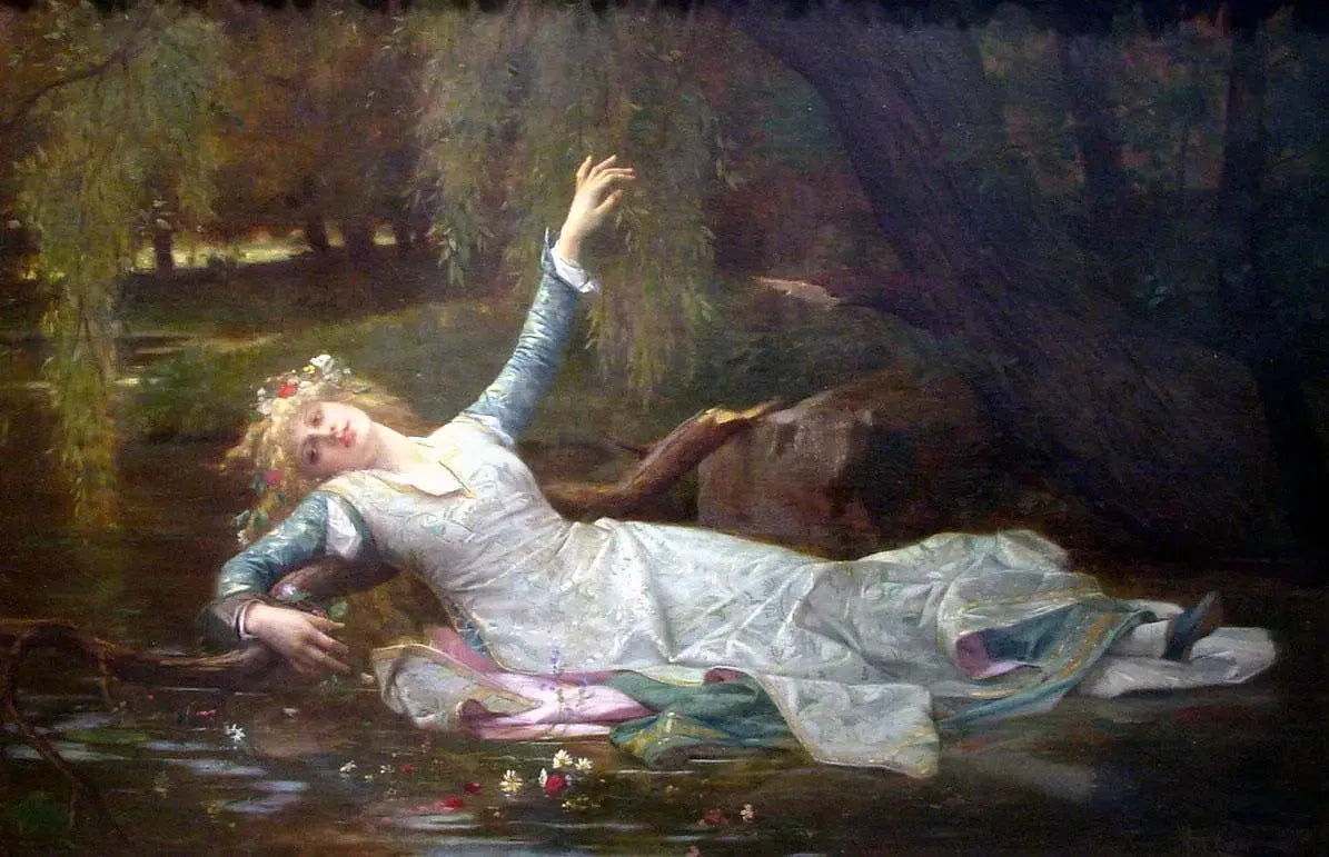 Ophélie - Alexandre Cabanel image 1 reproduction réalisée par Alpha Reproduction