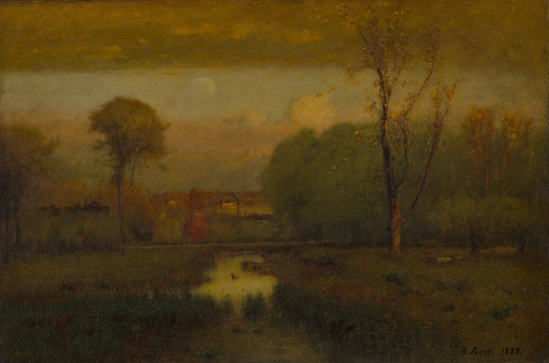 Herbstlaub - George Inness