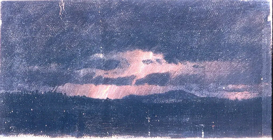 Gewitter im Tal des Hudson - Frederic Edwin Church