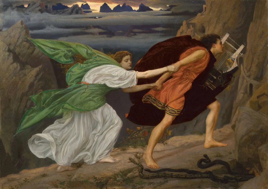 Orpheus und Eurydike - Edward Poynter