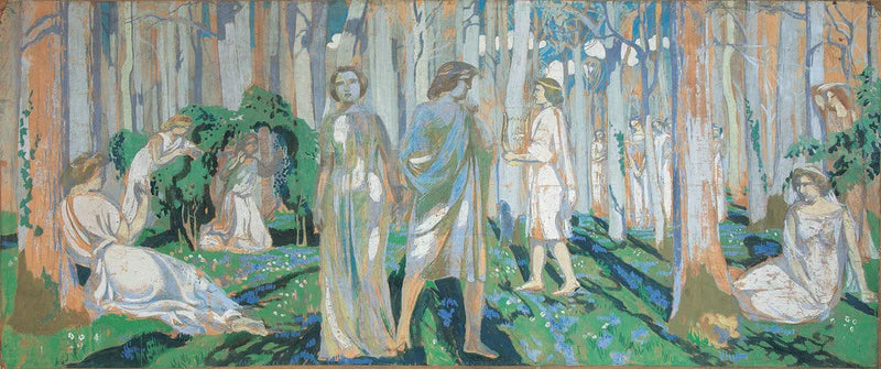 Orpheus und Eurydike - Maurice Denis