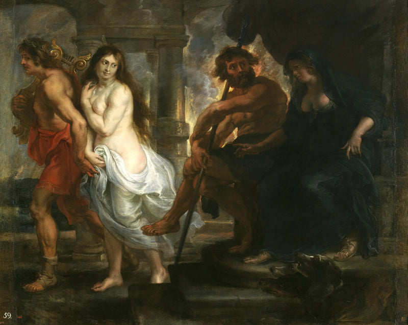 Orpheus und Eurydike - Peter Paul Rubens