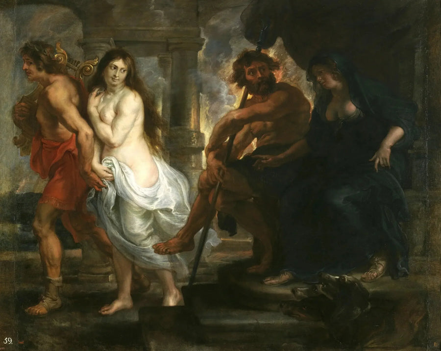 Orpheus und Eurydike - Peter Paul Rubens