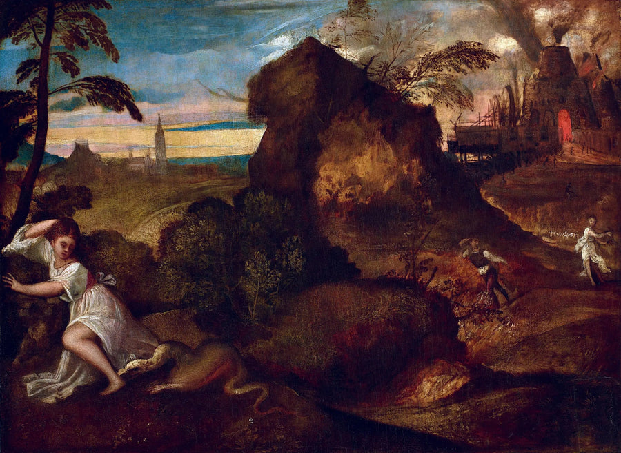 Orpheus und Eurydike - Titian