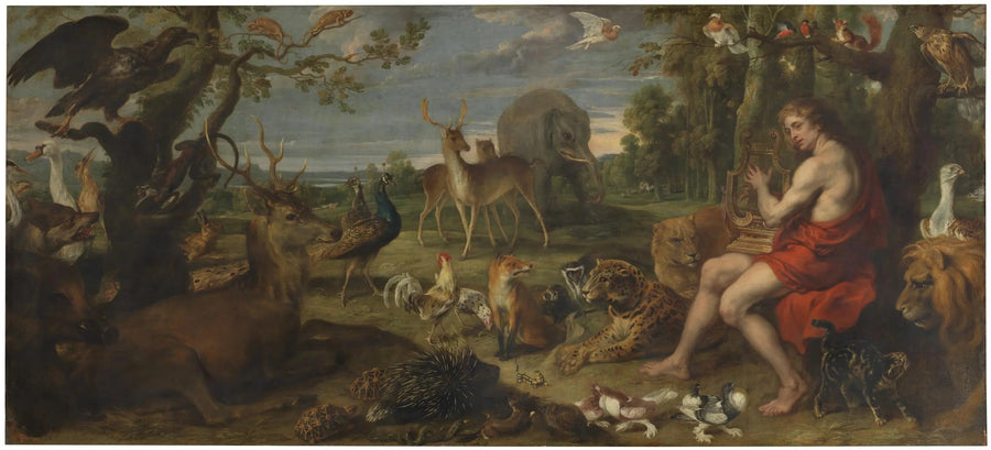 Orpheus und die Tiere - Peter Paul Rubens