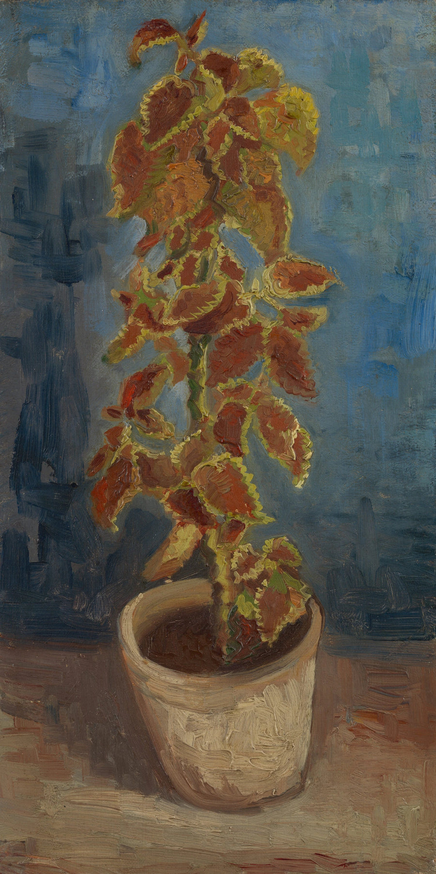 Leuchtende Brennnessel in Blumentopf - Vincent van Gogh