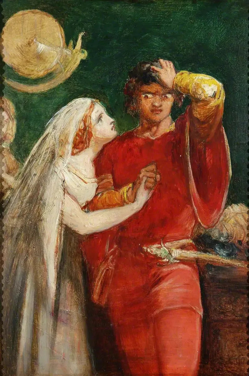 Othello und Desdémone - John Everett Millais