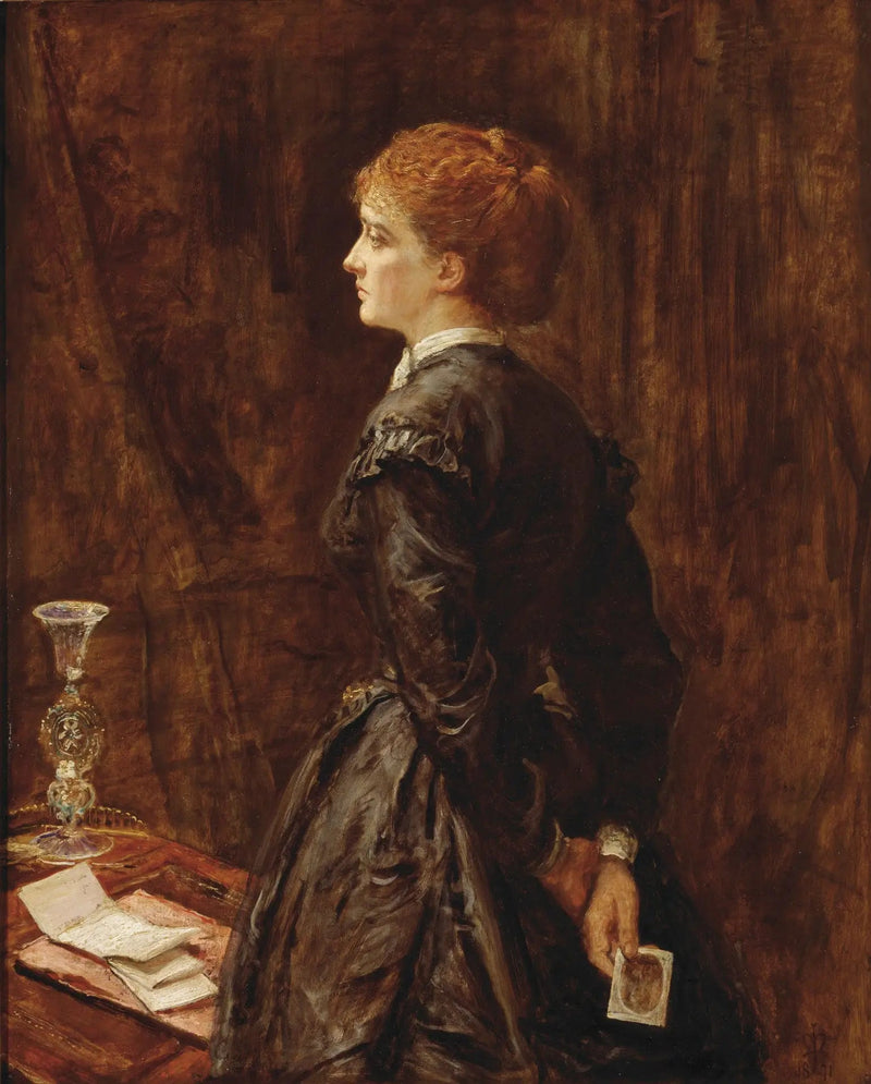 Ja oder Nein? - John Everett Millais