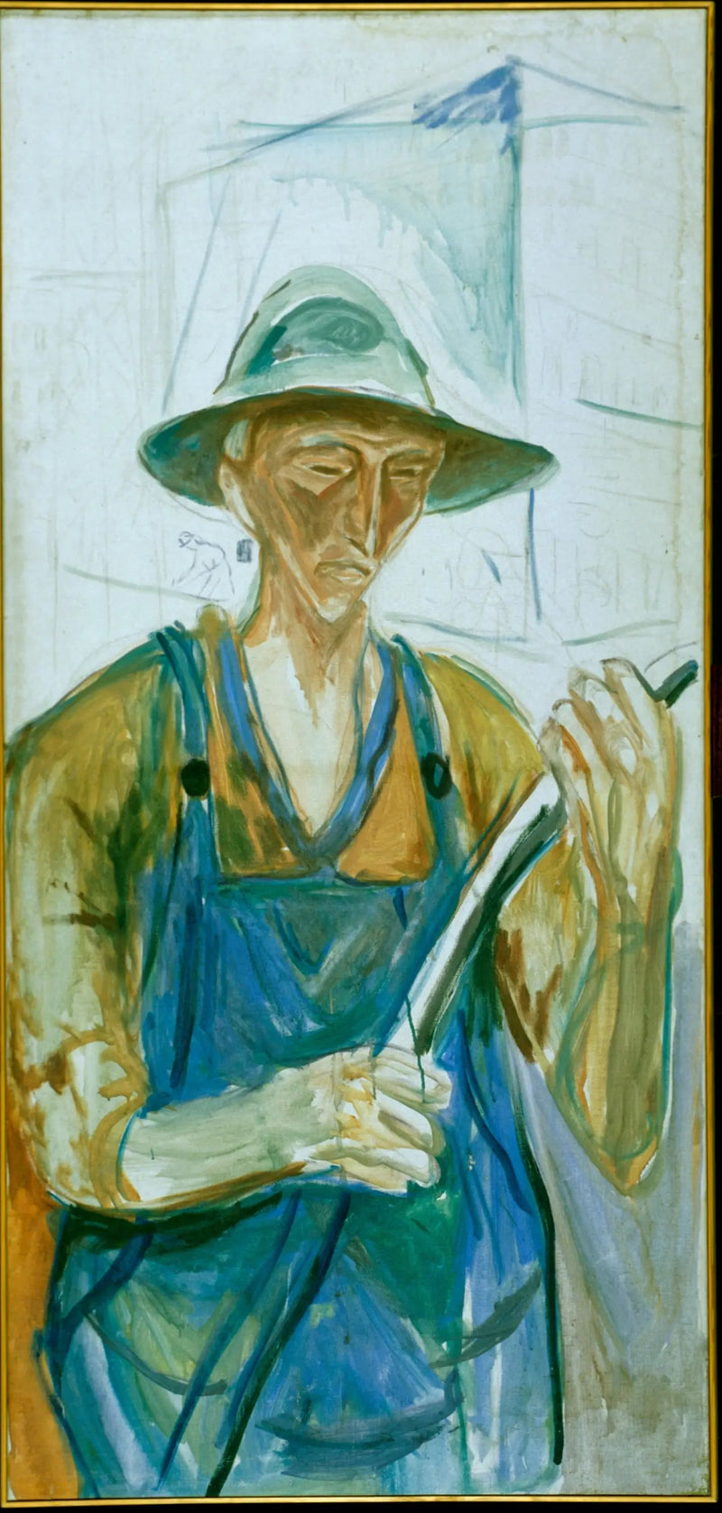 Bauarbeiter - Edvard Munch