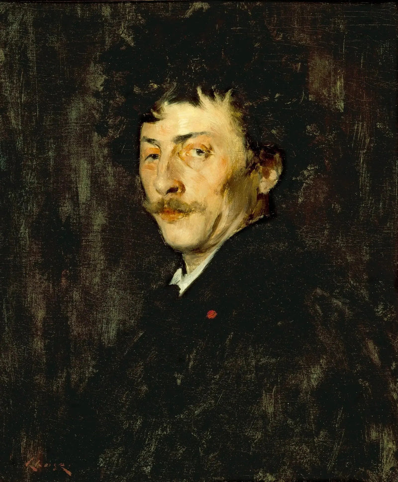 Pablo de Sarasate : Portrait eines Geigers - William Merritt Chase