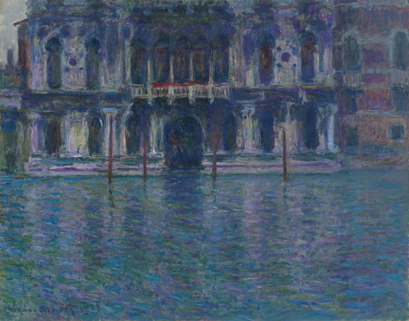 Der Palazzo Contarini, Barberini W1766 - Claude Monet