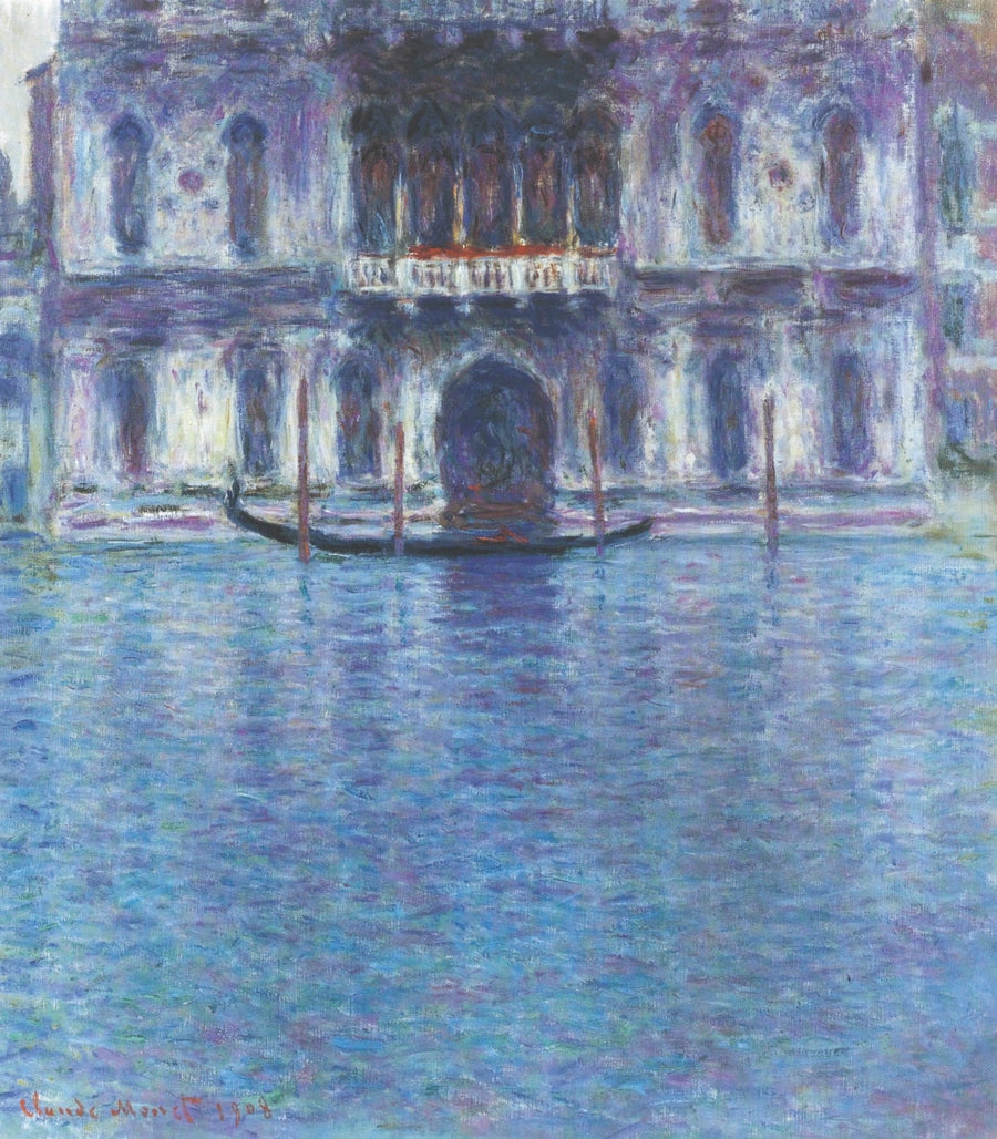 Der Palazzo Contarini, St. Gallen W1767 - Claude Monet