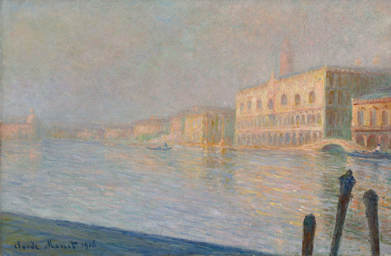 Der Herzogspalast in Venedig W1770 - Claude Monet