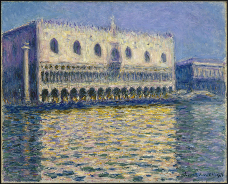 Der Herzogspalast - Claude Monet