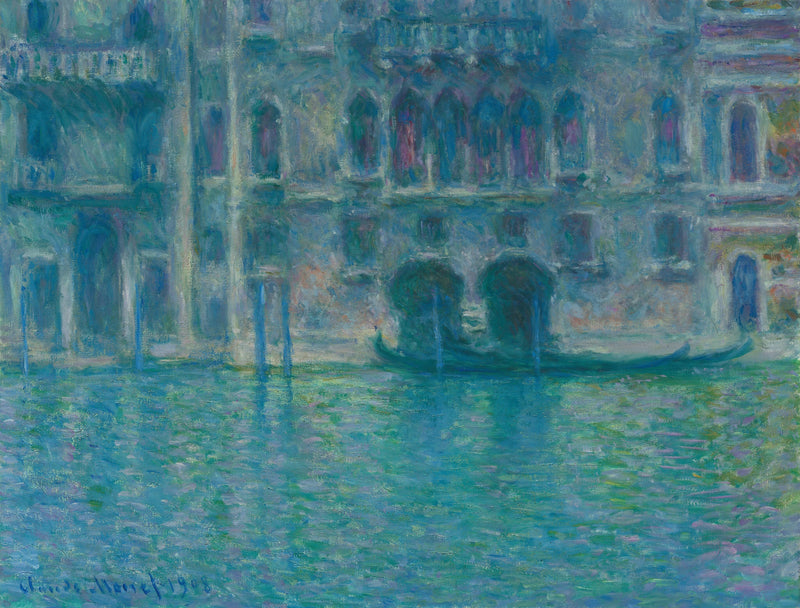 Palazzo da Mula in Venedig W1764 - Claude Monet