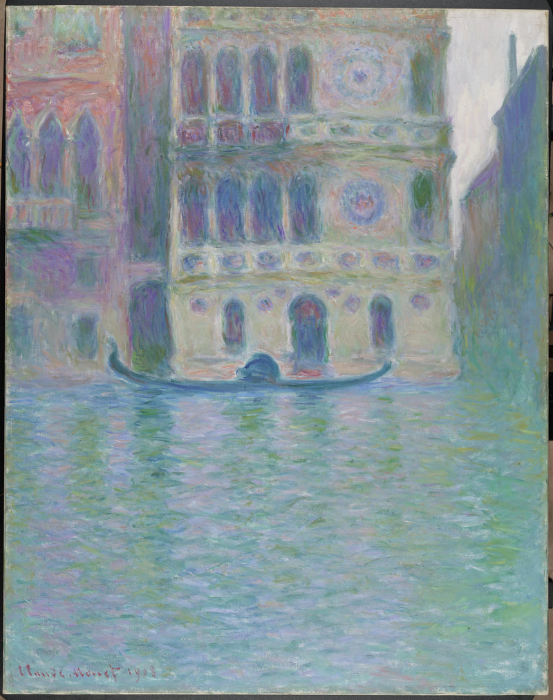 Der Dario Palace, Museum Wales W1759 - Claude Monet