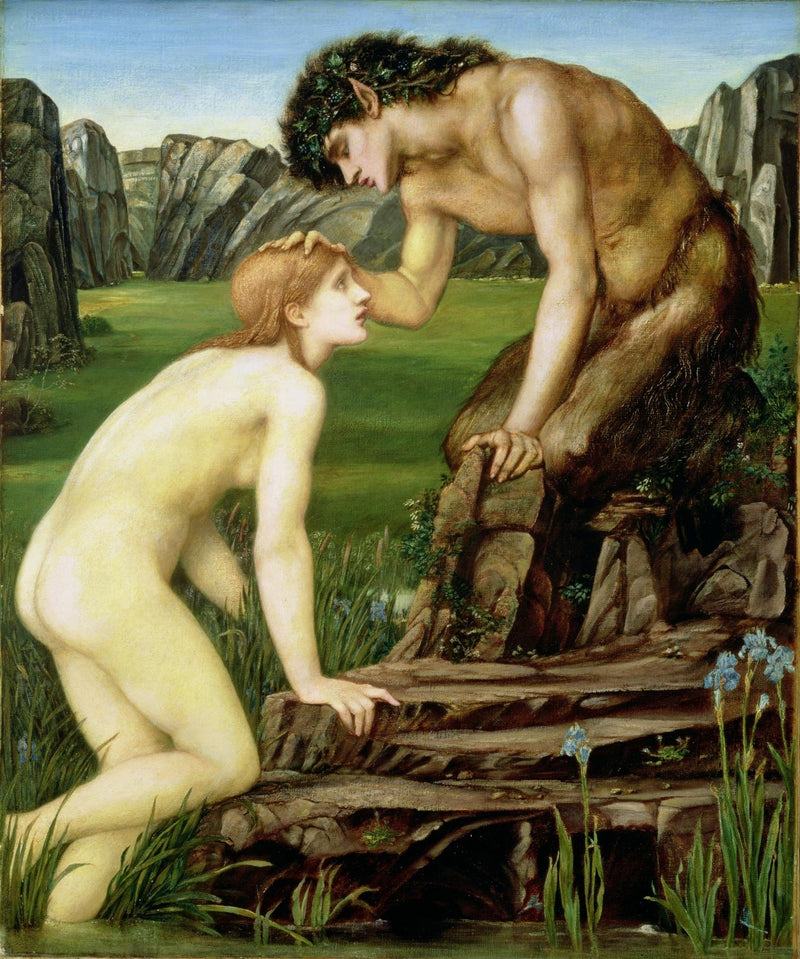 Pan und Psyche - Edward Burne-Jones