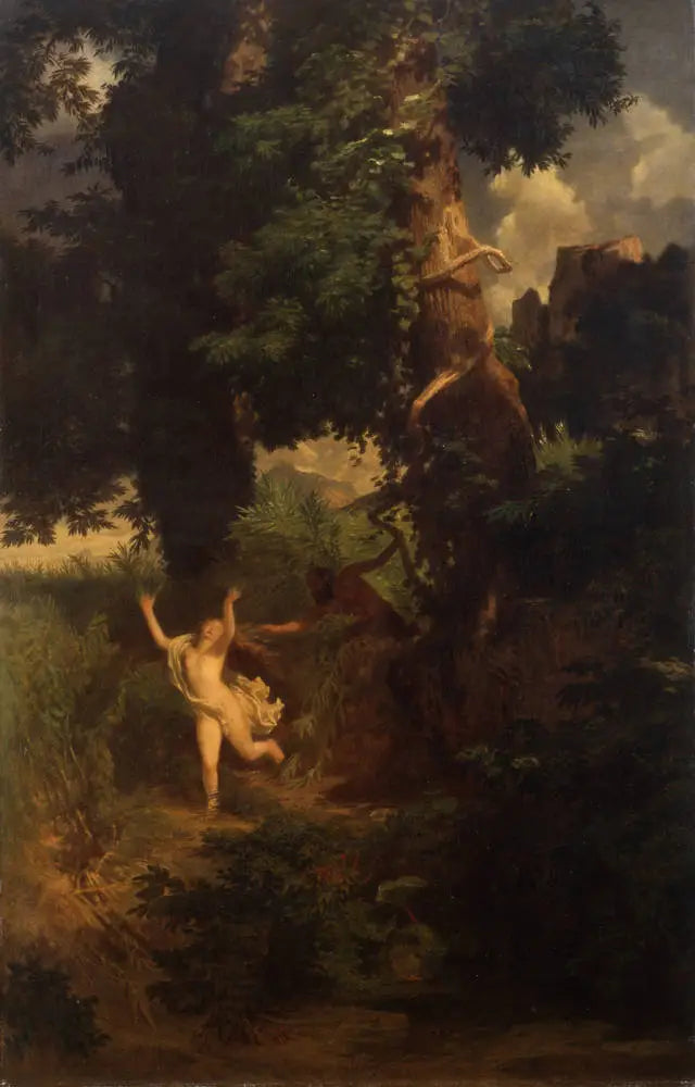 Pan und Syrinx - Arnold Böcklin