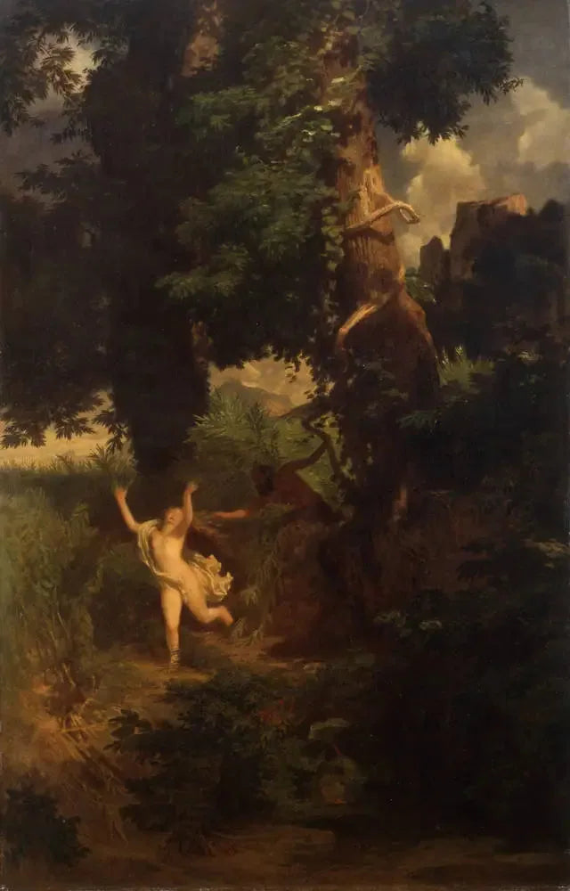 Pan und Syrinx - Arnold Böcklin