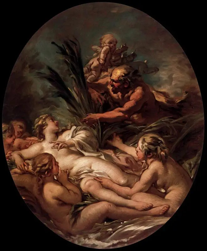Pan und Syrinx - François Boucher