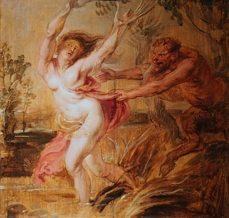 Pan und Syrinx - Peter Paul Rubens