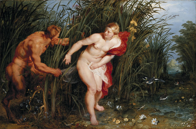 Pan und Syrinx - Peter Paul Rubens