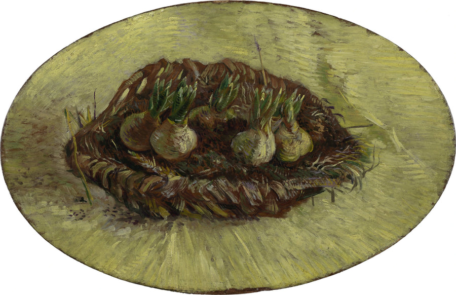 Korb mit Hyazinthenzwiebeln - Vincent van Gogh