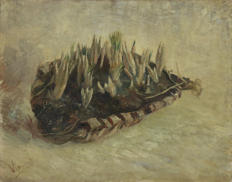 Korb mit Krokuszwiebeln - Vincent van Gogh
