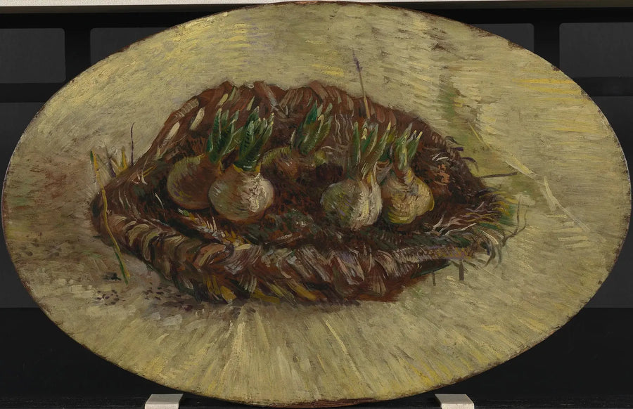 Korb mit Hyazinthenzwiebeln - Vincent van Gogh
