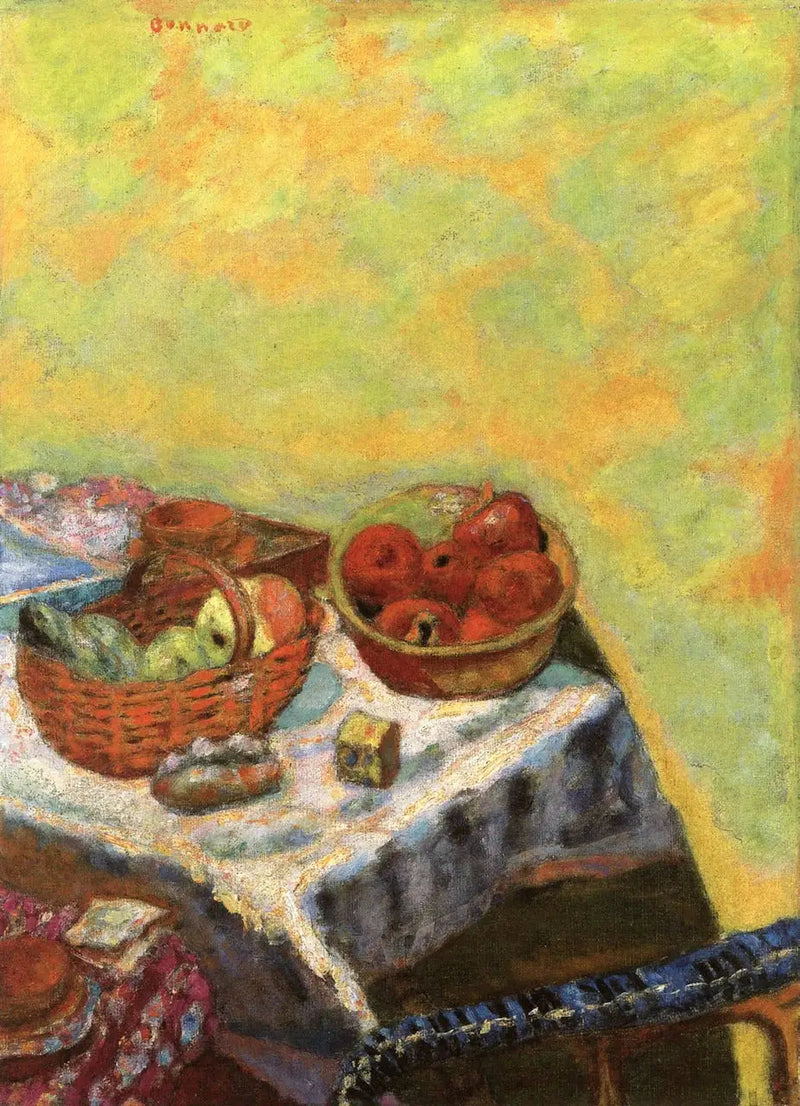 Früchtekorb in der Sonne - Pierre Bonnard