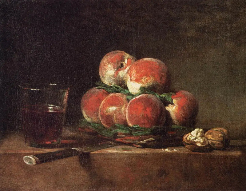 Pfirsichkorb - Jean Siméon Chardin