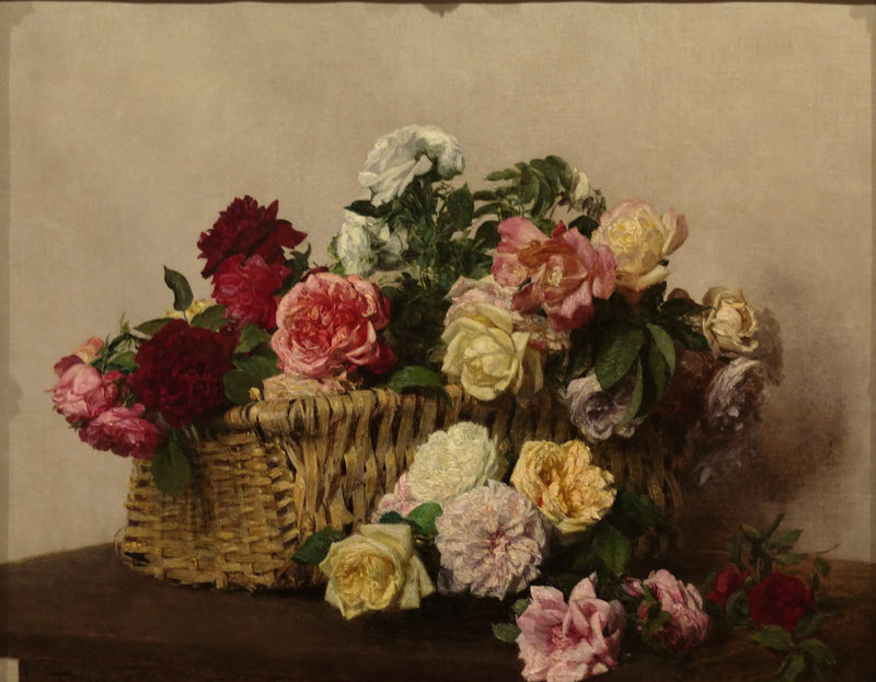 Rosenkorb - Henri Fantin-Latour
