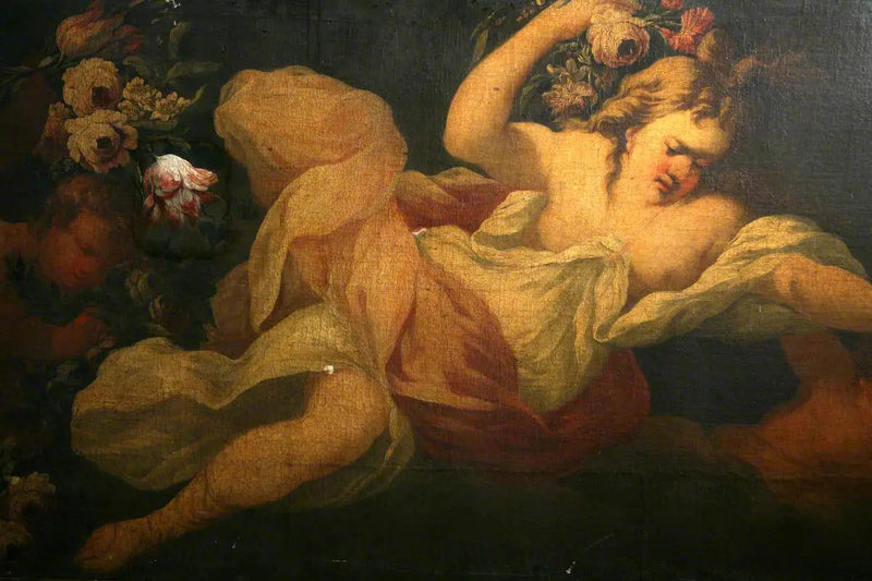 Frühlingsdekoration (Detail) - Peter Paul Rubens