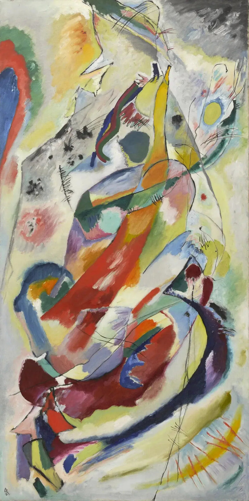 Tafel für Edwin R. Campbell Nr. 1 - Vassily Kandinsky