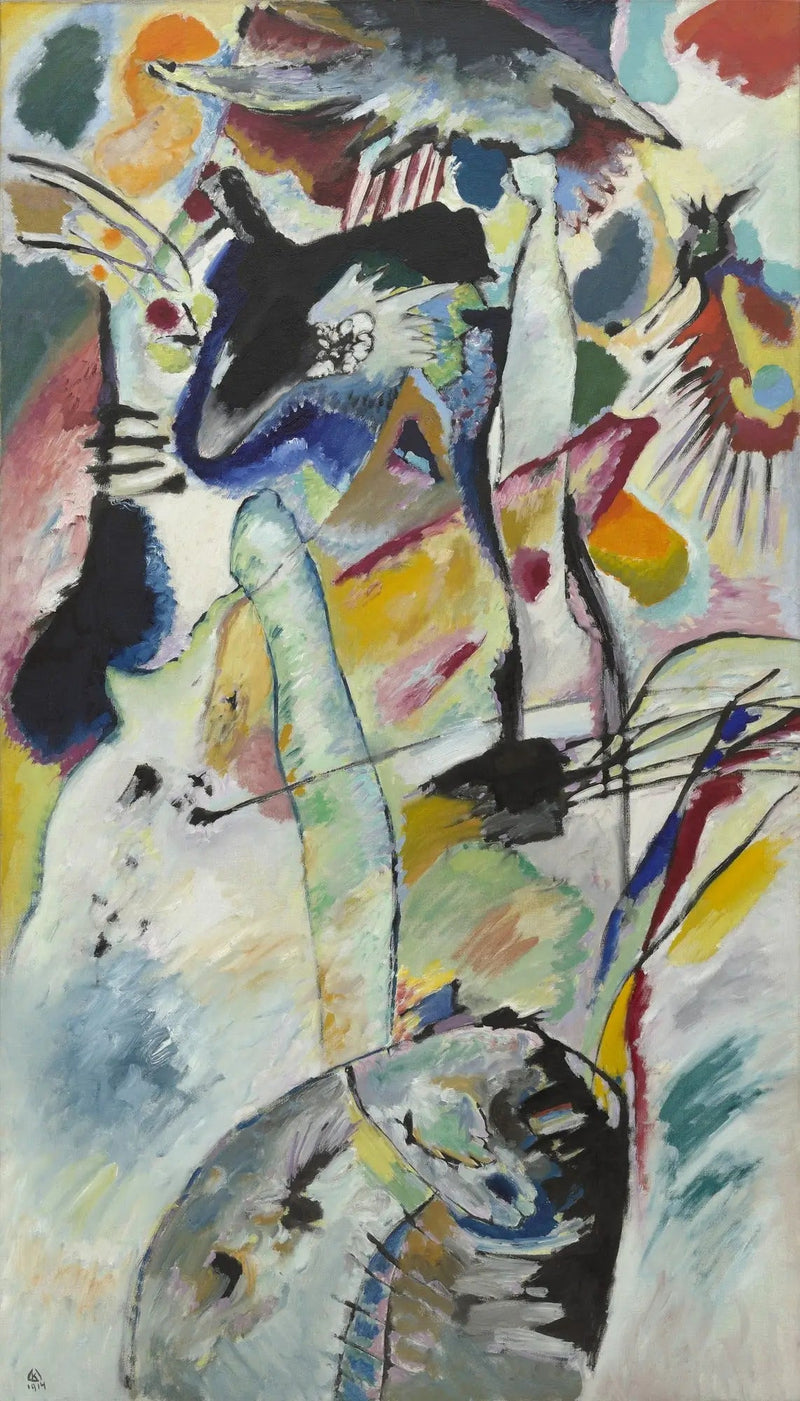 Tafel für Edwin R. Campbell Nr. 3 - Vassily Kandinsky