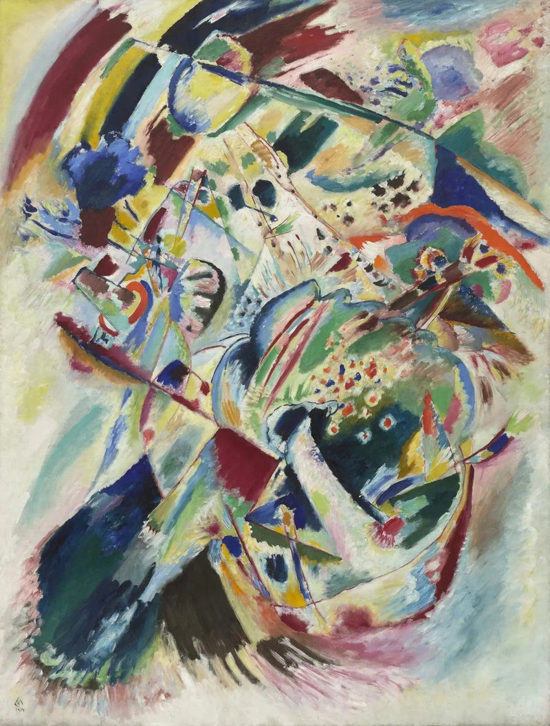 Tafel für Edwin R. Campbell Nr. 4 - Vassily Kandinsky