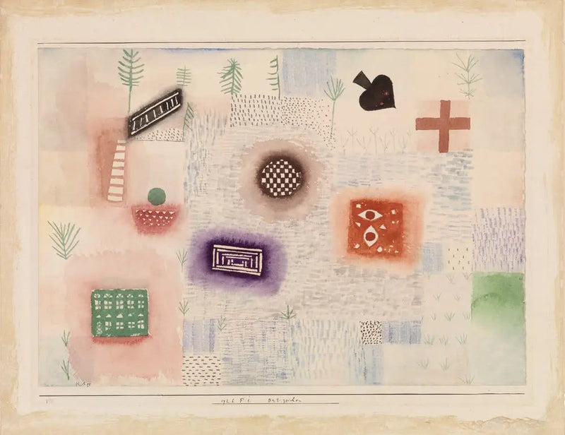 Standorttafeln (Ort-Zeichen) - Paul Klee