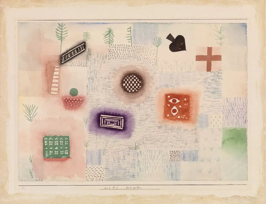 Standorttafeln (Ort-Zeichen) - Paul Klee