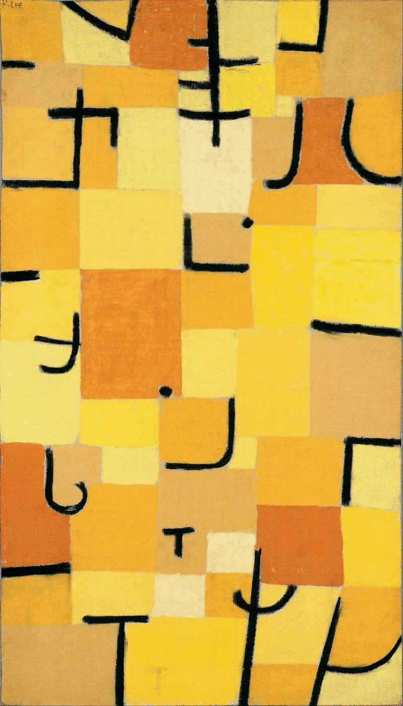 Gelbe Tafeln - Paul Klee