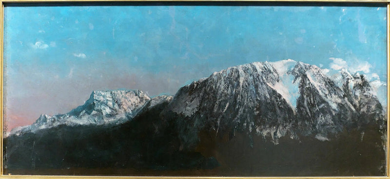 Panorama der Alpen - Gustave Courbet